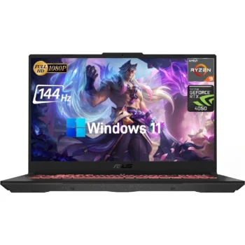ASUS TUF A17 17.3" Gaming Laptop,AMD Ryzen 9-7940HS,NVIDIA GeForce RTX 4050,64GB RAM,4TB SSD,Mecha Grey,Windows 11 Home