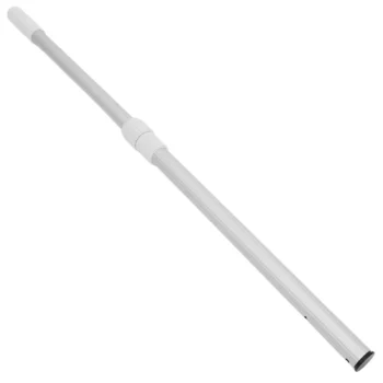 Swimming Pool Life-saving Rod Aluminum White Telescopic Adjustable Long Portable Cleaning Tools Pool Skimmer Pole Lake Gardening