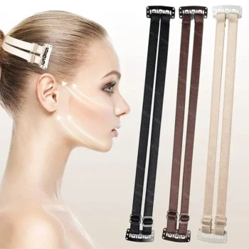 Double Belt Instant Face Lift Band Invisible Hairpin Anti Wrinkle and Firming Skin Face Lift Patch Reusable Face Lift Tape