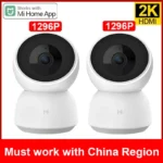 Original Smart Camera 2K 1296P HD 360 Angle WiFi Night Vision Webcam Video IP Camera Baby Security Monitor for Xiaomi Mihome APP